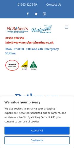 Mobile page screenshot