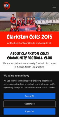 Mobile page screenshot