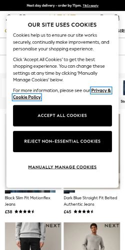 Mobile page screenshot
