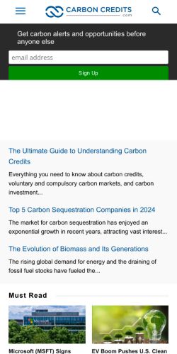 Mobile page screenshot