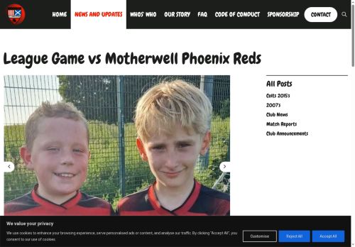 Desktop page screenshot