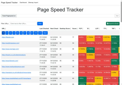 Desktop page screenshot