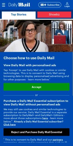 Mobile page screenshot