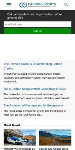 Mobile page screenshot