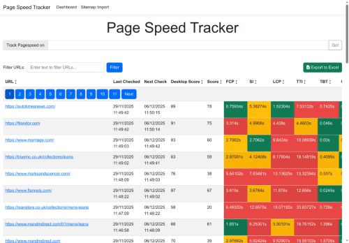 Desktop page screenshot
