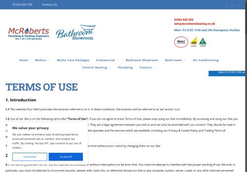 Desktop page screenshot