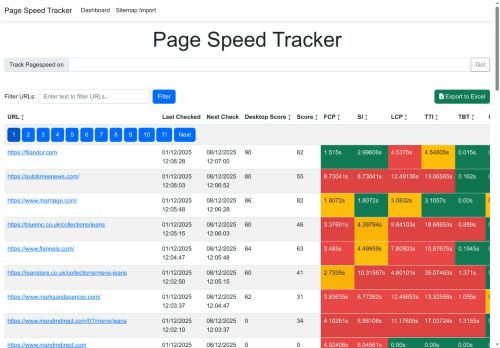 Desktop page screenshot