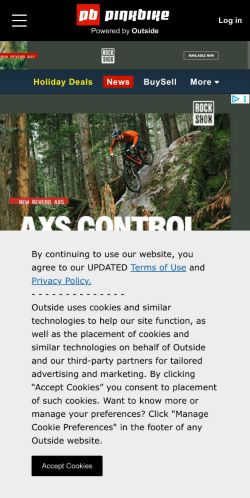 Mobile page screenshot
