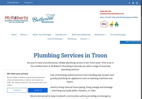 Desktop page screenshot