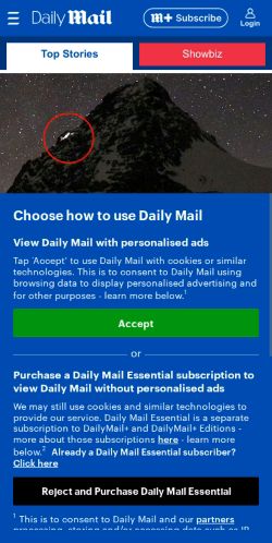Mobile page screenshot