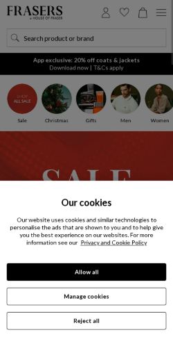 Mobile page screenshot