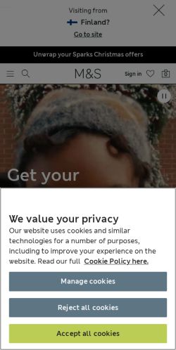 Mobile page screenshot