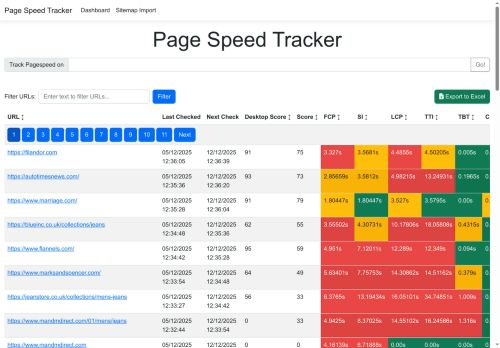 Desktop page screenshot