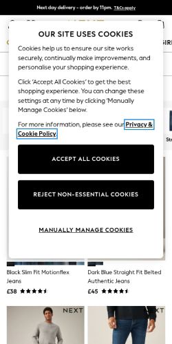 Mobile page screenshot