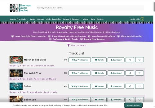 Desktop page screenshot