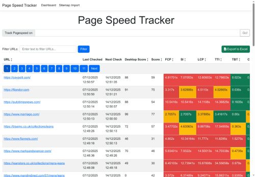 Desktop page screenshot