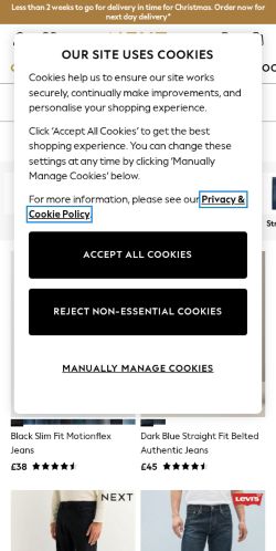 Mobile page screenshot
