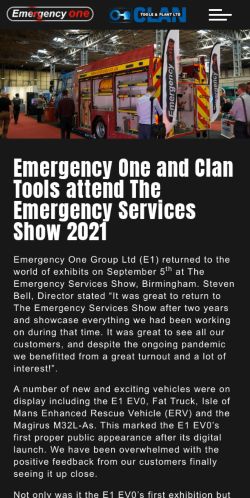 Mobile page screenshot