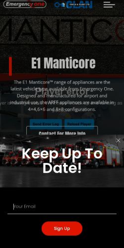 Mobile page screenshot