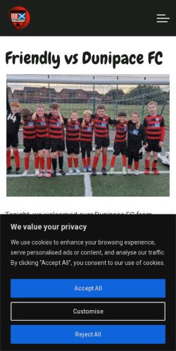 Mobile page screenshot