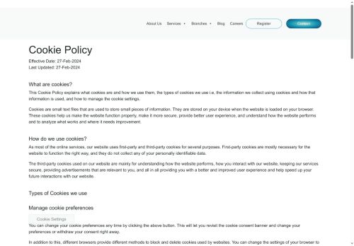 Desktop page screenshot