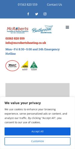 Mobile page screenshot