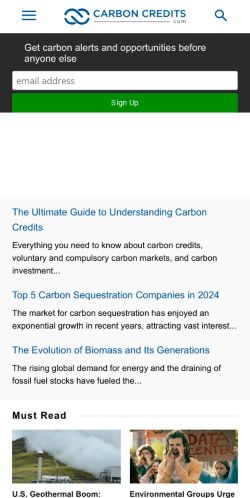 Mobile page screenshot