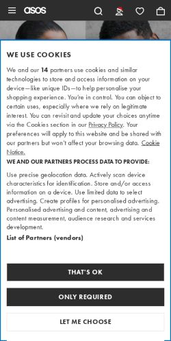 Mobile page screenshot