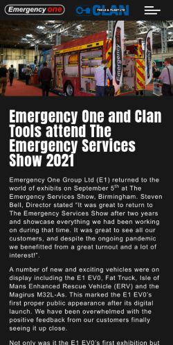 Mobile page screenshot