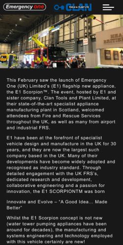 Mobile page screenshot