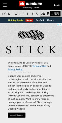 Mobile page screenshot