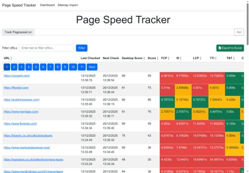 Desktop page screenshot