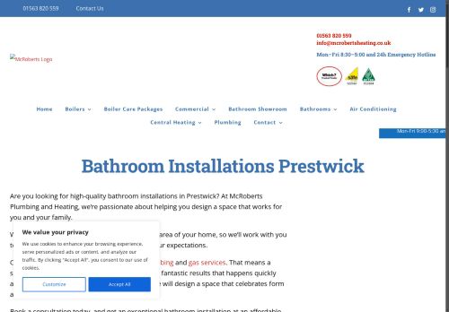 Desktop page screenshot