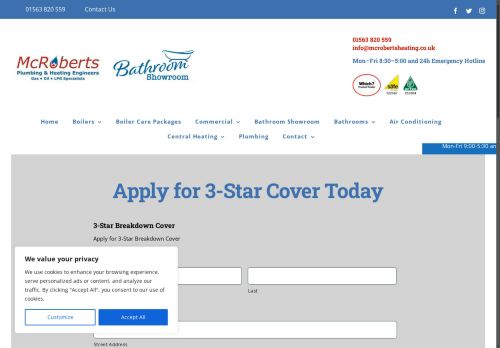 Desktop page screenshot