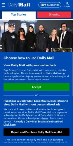 Mobile page screenshot