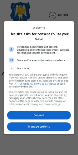 Mobile page screenshot
