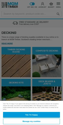 Mobile page screenshot