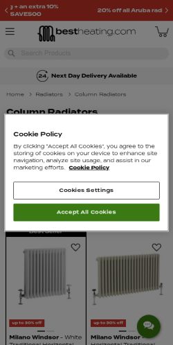 Mobile page screenshot