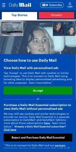 Mobile page screenshot