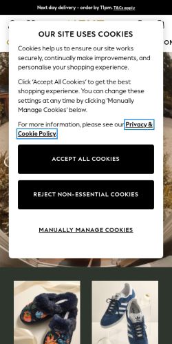 Mobile page screenshot