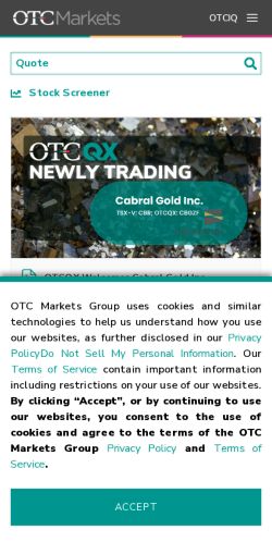 Mobile page screenshot