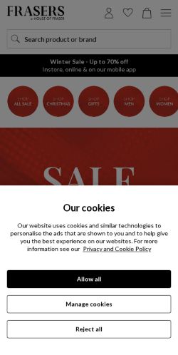 Mobile page screenshot