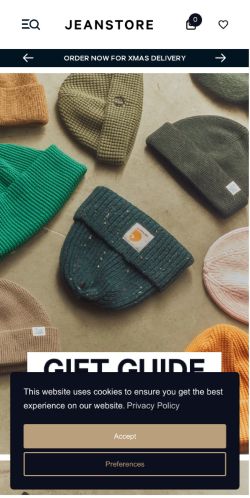 Mobile page screenshot