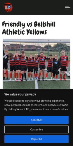 Mobile page screenshot