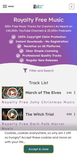 Mobile page screenshot