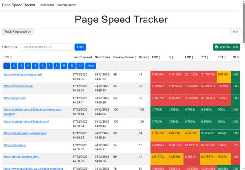 Desktop page screenshot