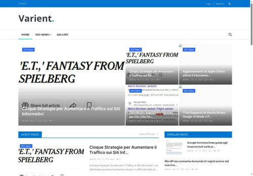 Desktop page screenshot