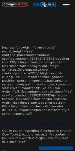 Mobile page screenshot