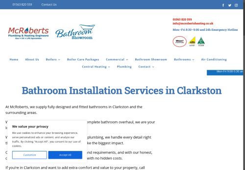 Desktop page screenshot