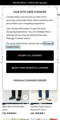 Mobile page screenshot